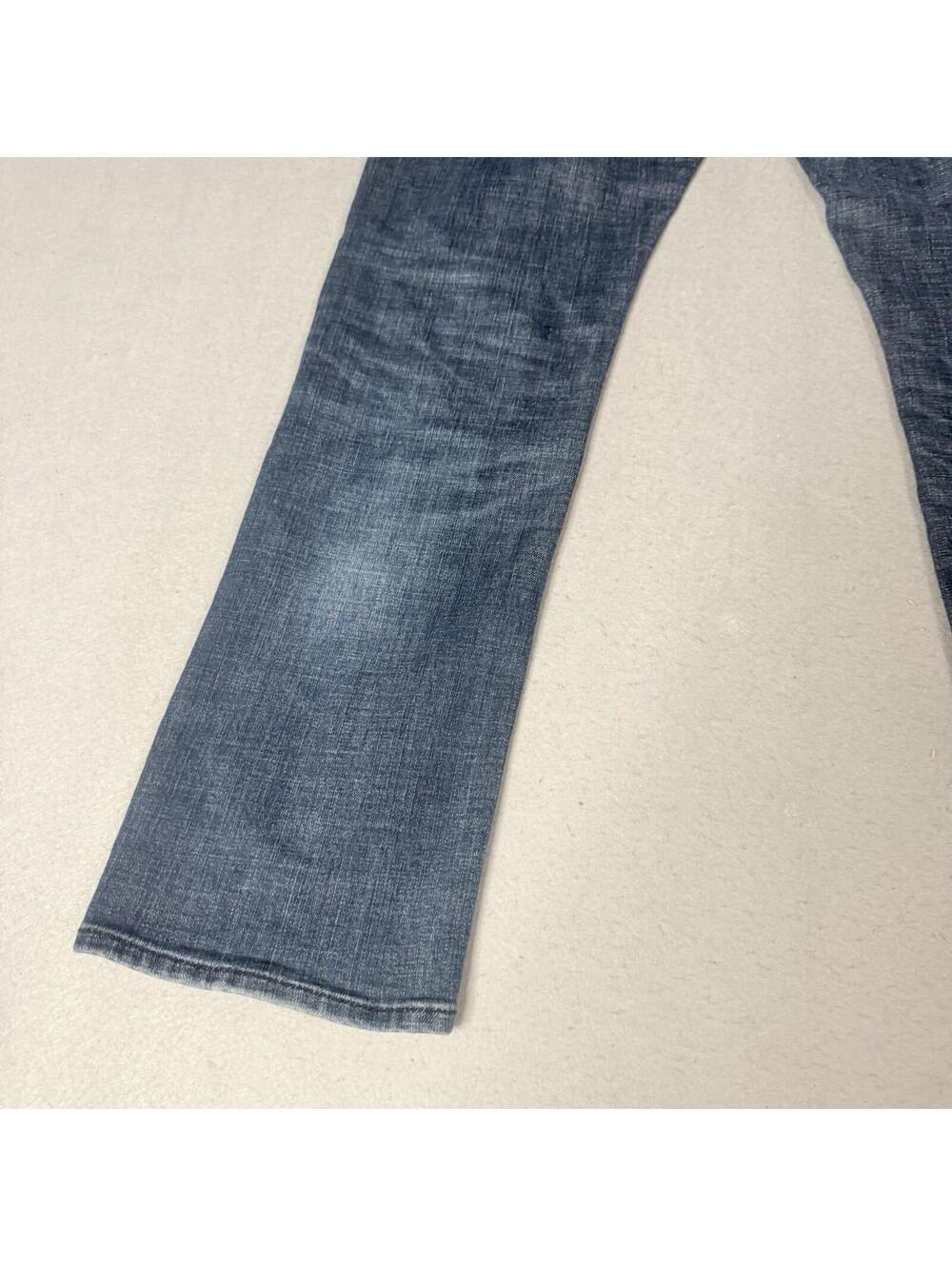 Lucky Brand Jeans Men’s 29/30 Blue Straight Fit Distressed Wash Denim‎ Pants - Picture 13 of 16